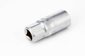 Насадка свічкова 1/2" 21 мм СИЛА CrV 252736 фото