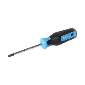 Викрутка хрестова PZ 2*100 APRO CrV прогумована 301647 фото