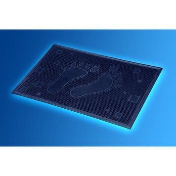 Килимок побутовий гумовий 40 * 60 * 0,5 см "Лапа маленька" (1,2 кг) 0089+ фото