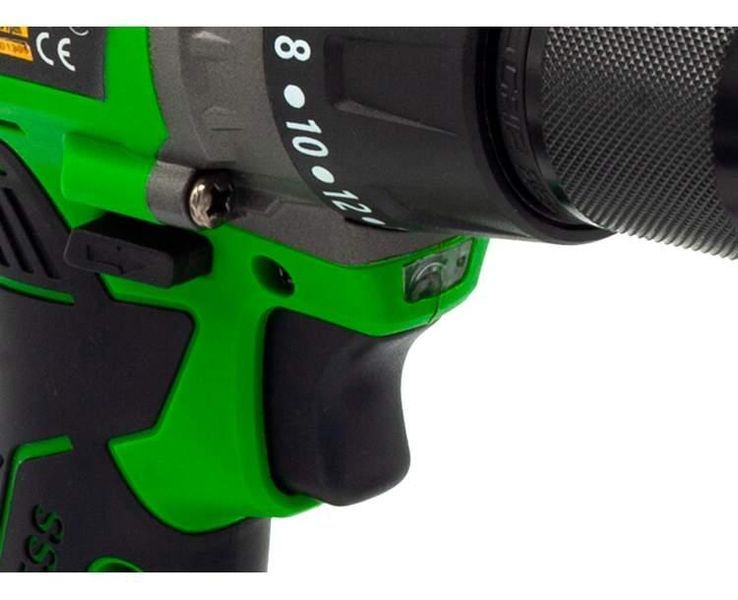 Шуруповерт акумуляторний PRO-CRAFT Industrial РА-18 BL Extra (метал. корпус редуктора) в кейсі 101801 фото