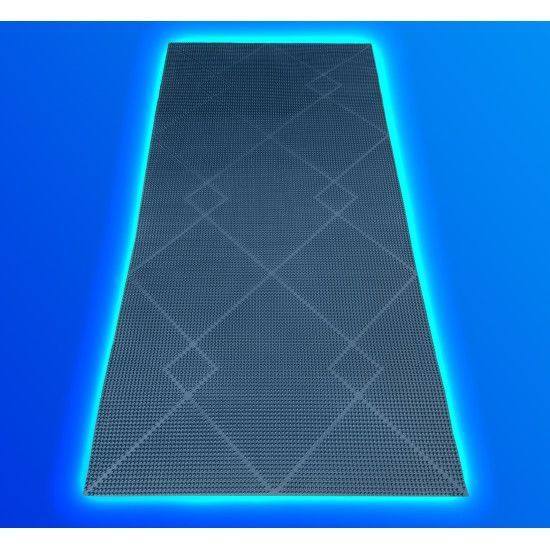 Килимок побутовий гумовий 57 * 114 * 1 см "РОМБ" (4,2 кг) 59700 фото