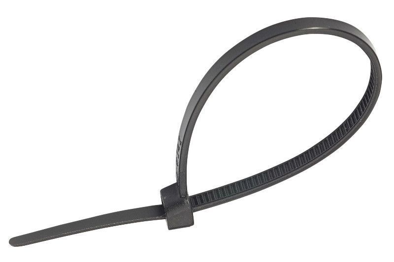 Хомут нейлоновий 8 * 350 мм чорний APRO (100шт.) CT-B8350 фото