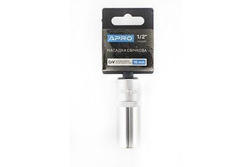 Насадка свічкова 1/2" 16 мм APRO CrV 252733 фото
