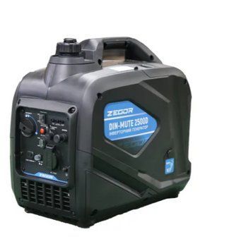 Генератор бензиновий Zegor DIN-MUTE2500D 2,0/2,2 кВт, 4-х тактний, ручний DIN-MUTE2500D фото