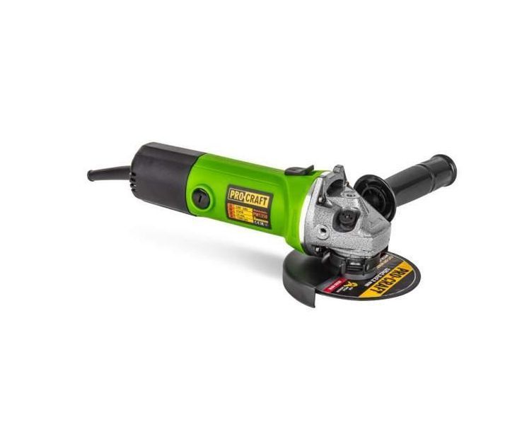 Шліфмашинка кутова (болгарка) PRO-CRAFT PW-125/1350Е (регулювання оборотів) 013504 фото