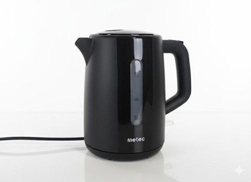 Чайник електричний пластмасовий 1,7л Metec HHB6702D, 2,2 кВт, білий з індикатором 700035 фото