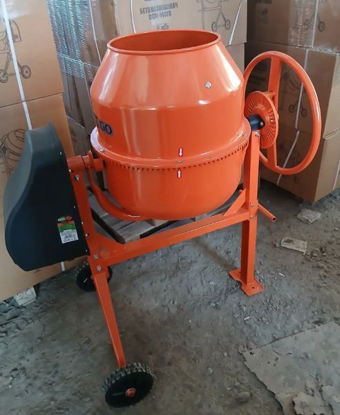 Бетонозмішувач Drogo 140L, модель DCM-140FD, місткість барабана - 140л 101638 фото