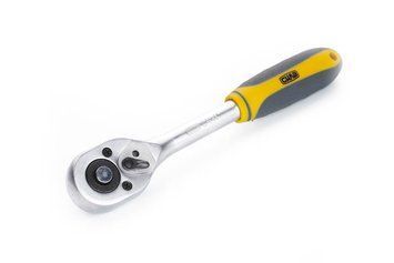 Ключ-тріскачка 3/8" 200 мм СИЛА 24Т CrV Стандарт 257011 фото